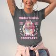 Middle School Level Complete Gaming Graduation Anime Girl Unisex Jersey T-Shirt