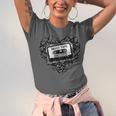 Mixed Tape Emotions Music Lover Nostalgia Quote Unisex Jersey T-Shirt