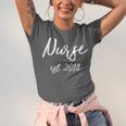 NURSE EST 2018 New Nursing School Graduation Shirt Unisex Jersey T-Shirt