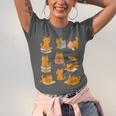 Orange Cats Reading Books Cat Lover Unisex Jersey T-Shirt Orange Cats Reading Books Cat Lover Unisex Jersey T-Shirt
