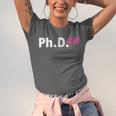 Ph Diva Women Dissertation Doctoral Degree Graduation PhD Unisex Jersey T-Shirt