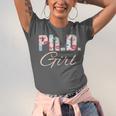 PhD Girl Doctorate Degree Graduation Women Her Psychology Unisex Jersey T-Shirt