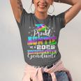 Proud Auntie Of Kindergarten Graduate 2025 Graduation Auntie Unisex Jersey T-Shirt