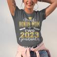 Proud Bonus Mom Of Two 2023 Graduate Class 2023 Graduation Unisex Jersey T-Shirt
