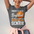Proud Boyfriend Of A 2025 Senior Graduation Basketball Unisex Jersey T-Shirt