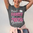 Proud Family Of a Class Of 2026 Graduate For Graduation Unisex Jersey T-Shirt