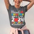 Proud Grandma Of Class Of 2024 Preschool Graduate Graduation Unisex Jersey T-Shirt