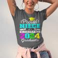 Proud Niece Of Kindergarten Graduate 2024 Graduation Niece Unisex Jersey T-Shirt