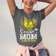 Proud Senior Mom Class Of 2026 Softball Graduation Heart Unisex Jersey T-Shirt