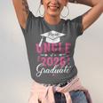 Proud Uncle Of a Class Of 2026 Graduate For Graduation Unisex Jersey T-Shirt