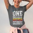 Psychology Graduation Shirt Hotter By One Degree University Unisex Jersey T-Shirt