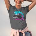 Retro 80s Shark Whale Diving Nostalgia Shark Party Unisex Jersey T-Shirt Retro 80s Shark Whale Diving Nostalgia Shark Party Unisex Jersey T-Shirt