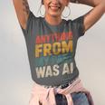 Retro AI Nostalgia Quote Distressed Vintage Unisex Jersey T-Shirt