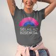 Secretly Bisexual Bi Introvert Bi Pride Antisocial LGBTQ Unisex Jersey T-Shirt Secretly Bisexual Bi Introvert Bi Pride Antisocial LGBTQ Unisex Jersey T-Shirt