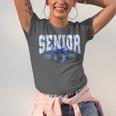 Senior 2026 Class Of 2026 Toile Coquette Bow Graduation 2026 Unisex Jersey T-Shirt