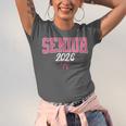 Senior 2026 Pink Coquette Bow Class Of 2026 Graduation Women Unisex Jersey T-Shirt