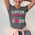 Senior Cheerleader Grandma Cheer Class Of 2026 Graduation Unisex Jersey T-Shirt