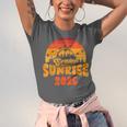 Senior Sunrise Class Of 2026 Graduation Proud Graduate Retro Unisex Jersey T-Shirt