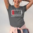 Social Battery Low Introvert Unisex Jersey T-Shirt Social Battery Low Introvert Unisex Jersey T-Shirt
