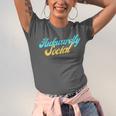 Socially Awkward Introvert Retro Anxious Awkwardly Social Unisex Jersey T-Shirt