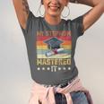 My Stepmom Mastered It Master's Degree Graduation Vintage Unisex Jersey T-Shirt