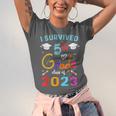 I Survived 5th Grade Graduation Class 2023 Elementary Unisex Jersey T-Shirt