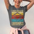 I Survived My Husband's Master's Degree Graduation Unisex Jersey T-Shirt