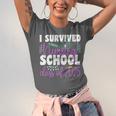 I Survived Nursing School Class Of 2025 New Nurse Graduation Unisex Jersey T-Shirt