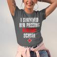 I Survived Her Passing Nursing School Graduation Unisex Jersey T-Shirt