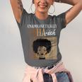 Unapologetically MHA-Ish Student Graduation Afro Unisex Jersey T-Shirt