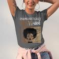Unapologetically MSW-Ish Student Graduation Afro Unisex Jersey T-Shirt