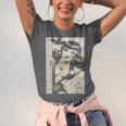 Vintage Vampire Bat Vampire Pin Up Girl Horror Comic Book Unisex Jersey T-Shirt