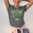Y2K Survivor 2000s Nostalgia Retro Vintage Nostalgic Unisex Jersey T-Shirt