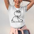 Like A Boss Rage Comic Meme Classic Internet Nostalgia Tee Unisex Jersey T-Shirt Like A Boss Rage Comic Meme Classic Internet Nostalgia Tee Unisex Jersey T-Shirt