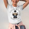 Boys Girls Preschool Graduate Sloth Graduation Cap Unisex Jersey T-Shirt