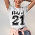 Class Of 2021 Senior 21 Cool Graduation Unisex Jersey T-Shirt