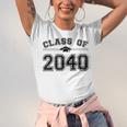 Class Of 2040 Grow With Me Graduation First Day Of School Unisex Jersey T-Shirt