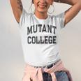 Crazy Sarcastic MUTANT COLLEGE Introvert Anti Social Unisex Jersey T-Shirt