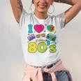 Dad I Love The 80's Retro 80s Nostalgia For Dad Premium Tri-Blend Unisex Jersey T-Shirt