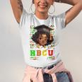 Future HBCU Grad Girl Kids Graduation HBCU College Unisex Jersey T-Shirt