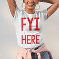 Fyi Introvert Here Raglan Baseball Tee Unisex Jersey T-Shirt