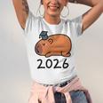 Grad Class Of 2026 Capybara Graduation Graduated Kids Unisex Jersey T-Shirt