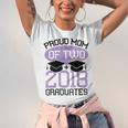 Graduation Shirt For Mom Of Twins Proud Mom Twins Tee Unisex Jersey T-Shirt