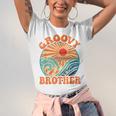 Groovy Brother 70s Aesthetic Nostalgia 1970's Retro Brother Unisex Jersey T-Shirt