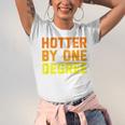 Hotter By One Degree Graduation Shirt College Major Graduate Unisex Jersey T-Shirt