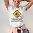 INTJ Warnings Architect Personality Type Introvert Unisex Jersey T-Shirt INTJ Warnings Architect Personality Type Introvert Unisex Jersey T-Shirt