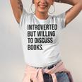 Introverted Bookworm Books Introvert Unisex Jersey T-Shirt