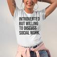 Introverted Caseworker Social Work Introvert Unisex Jersey T-Shirt Introverted Caseworker Social Work Introvert Unisex Jersey T-Shirt