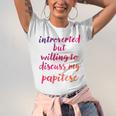 Introverted Willing To Discuss Papitese Introvert Unisex Jersey T-Shirt Introverted Willing To Discuss Papitese Introvert Unisex Jersey T-Shirt