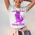 Kids Kindergarten Graduation Idea For Girls Dinosaur Unisex Jersey T-Shirt